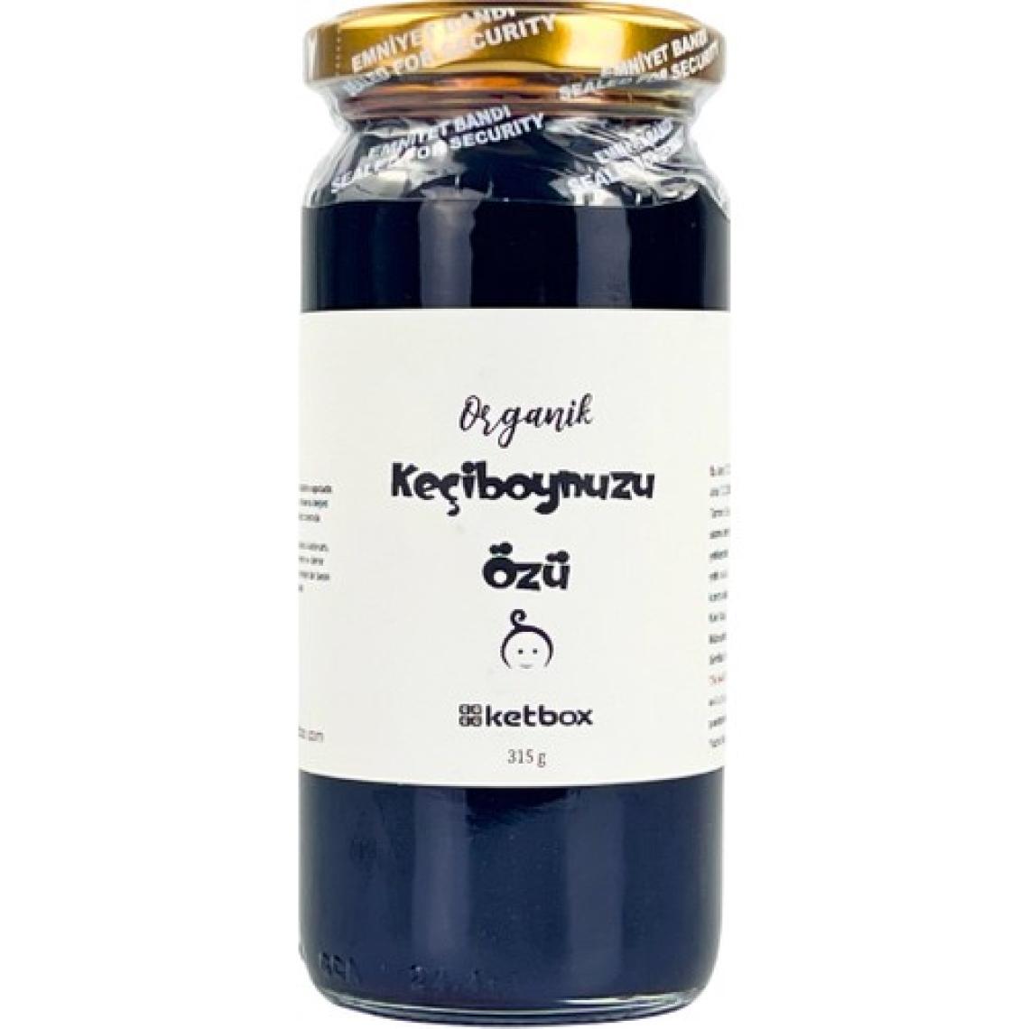 Ketbox Organik Keçiboynuzu Özü 315 gr Katkısız Doğal Saf Soğuk Sıkım