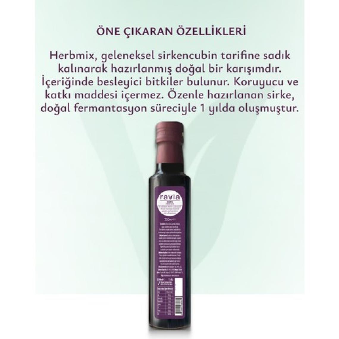 Ravla Herbmix Fermente İçecek - 250ml