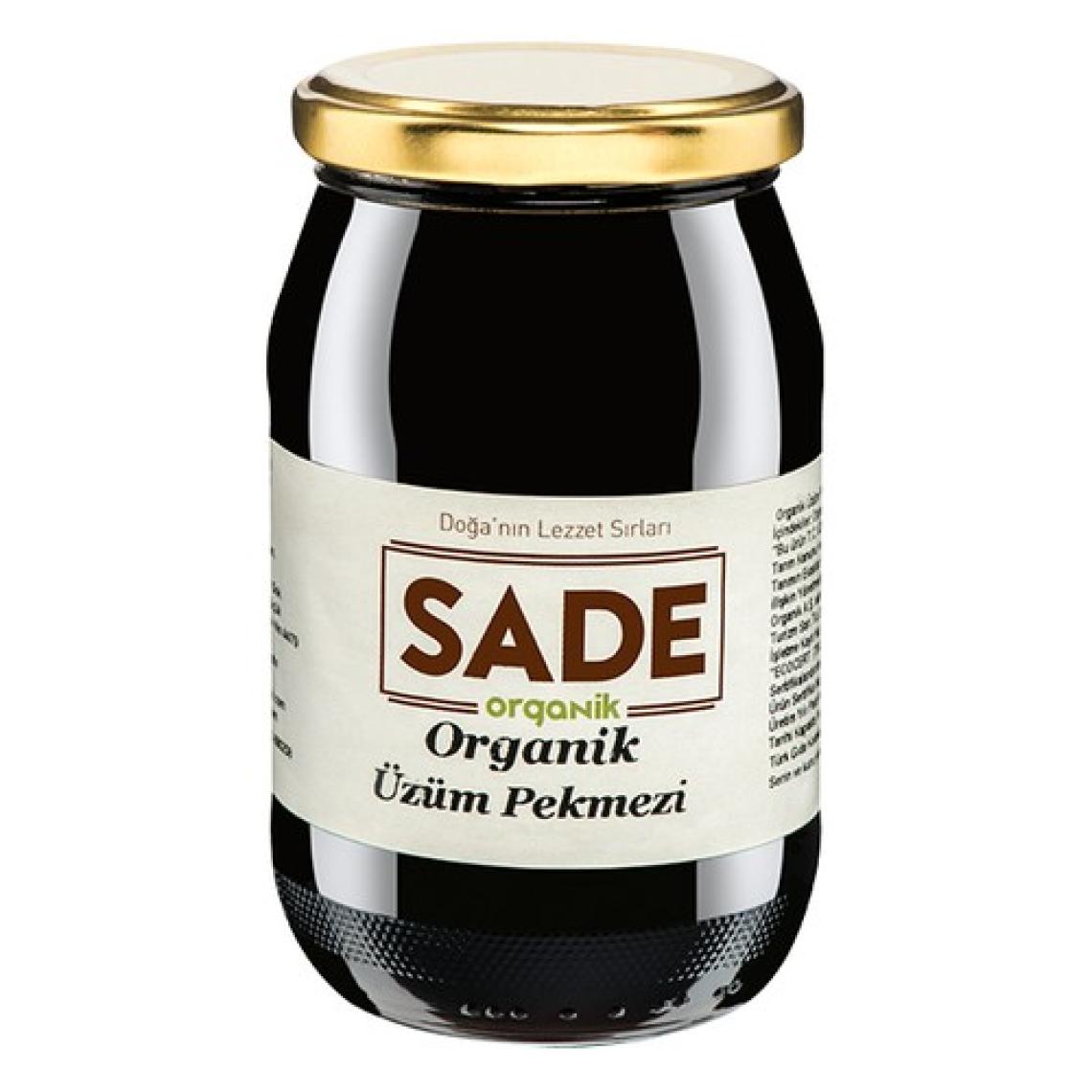 Sade Organik Üzüm Pekmezi 460 Gr