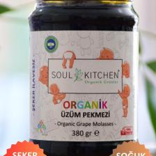 Organik Bebek Üzüm Pekmezi 380gr (SOĞUK SIKIM) (ŞEKER İLAVESİZ)