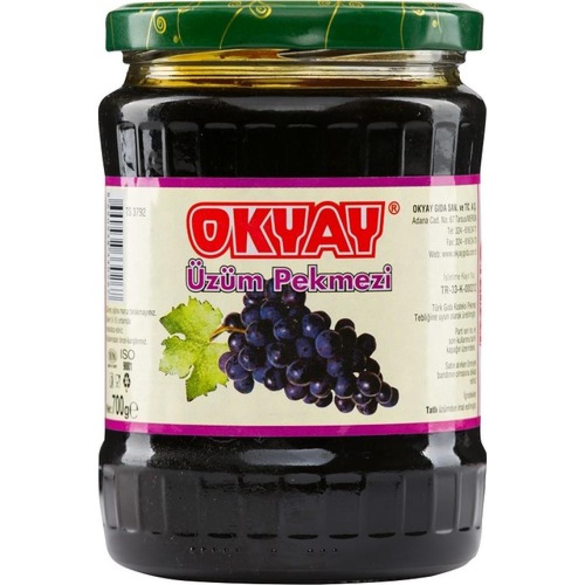 Okyay Üzüm Pekmezi  Okyay  Kavanoz 700 gr