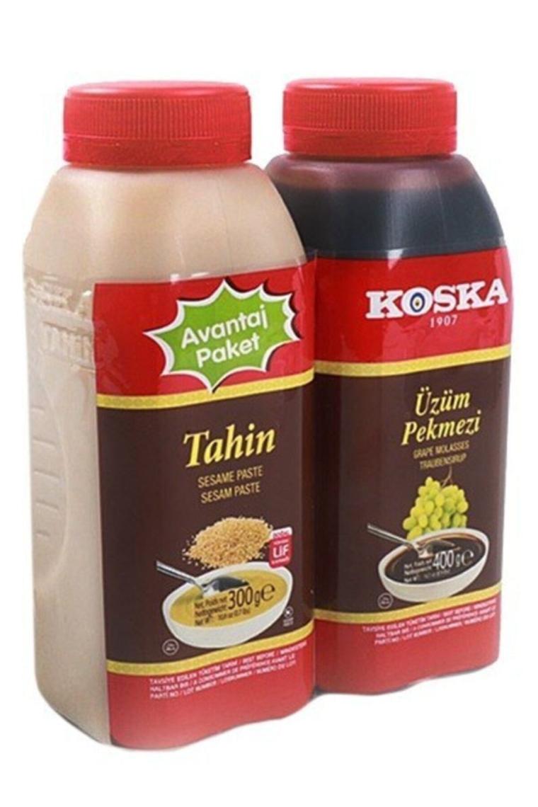Pratik Tahin Pekmez Avantaj Paket (400g Üzüm Pekmezi + 300g Tahin)