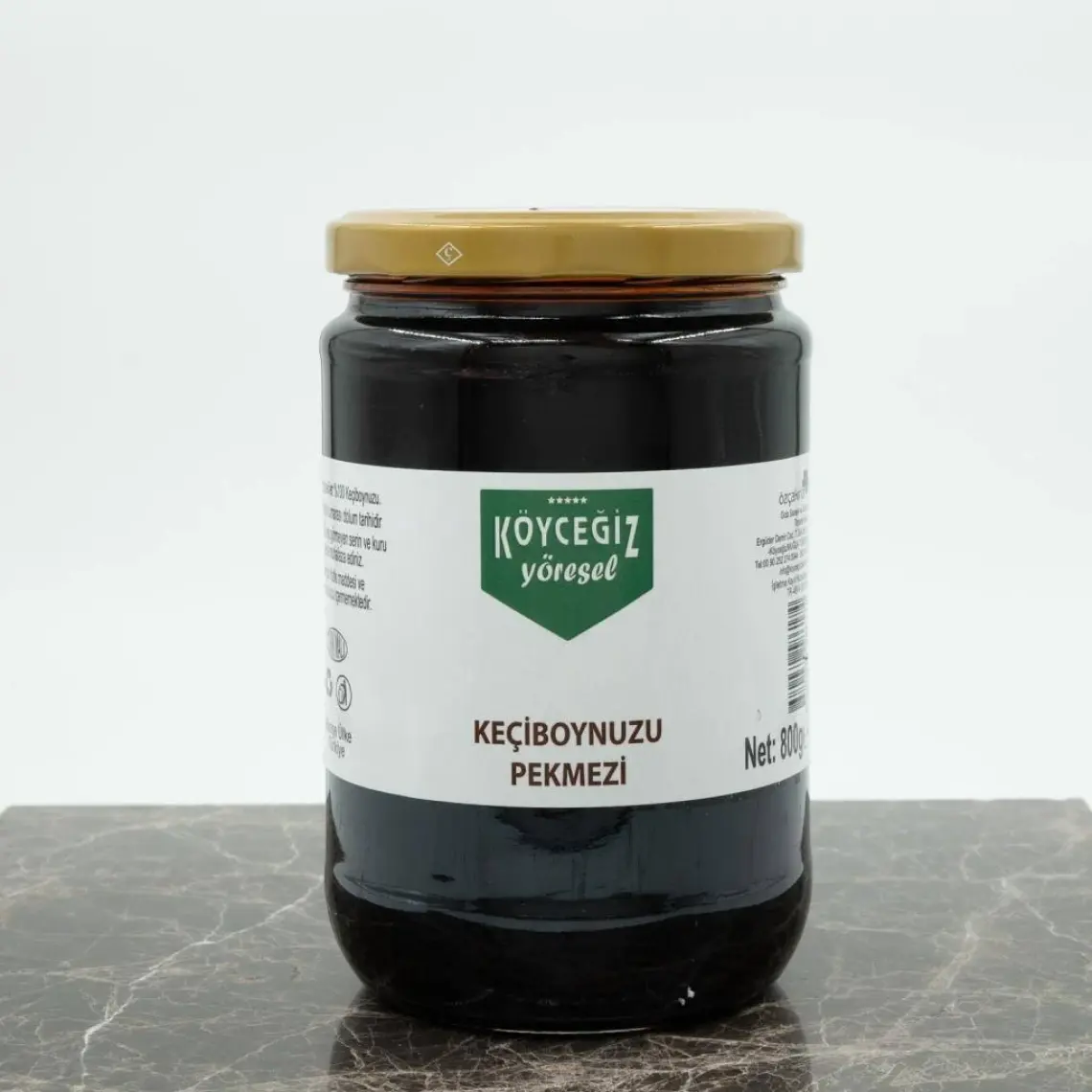 Köyceğiz Yöresel Keçiboynuzu Harnup Pekmezi 800 G Cam Kavanoz