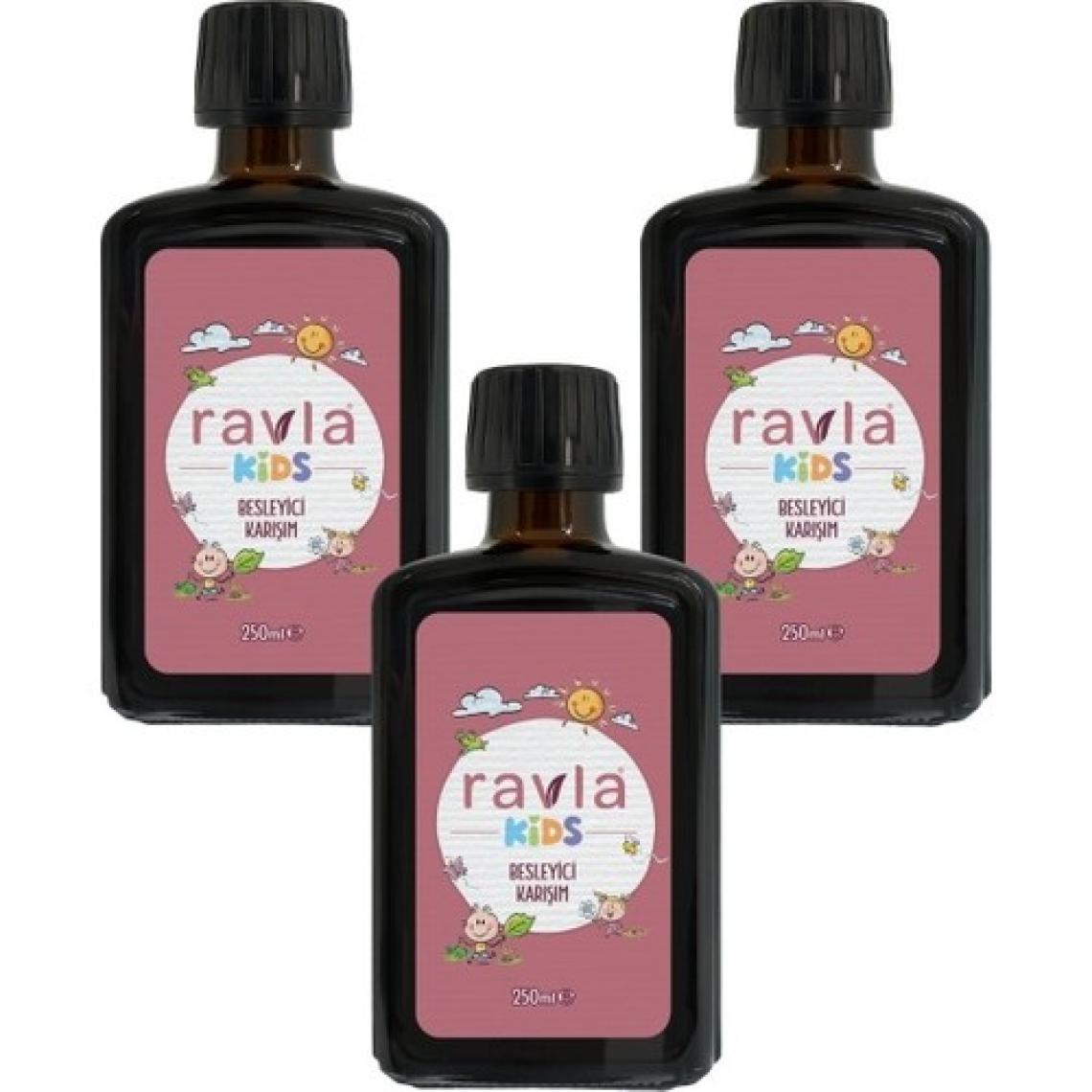 Ravla 3'lü Ürün - Kids Besleyici Karışım 250ml