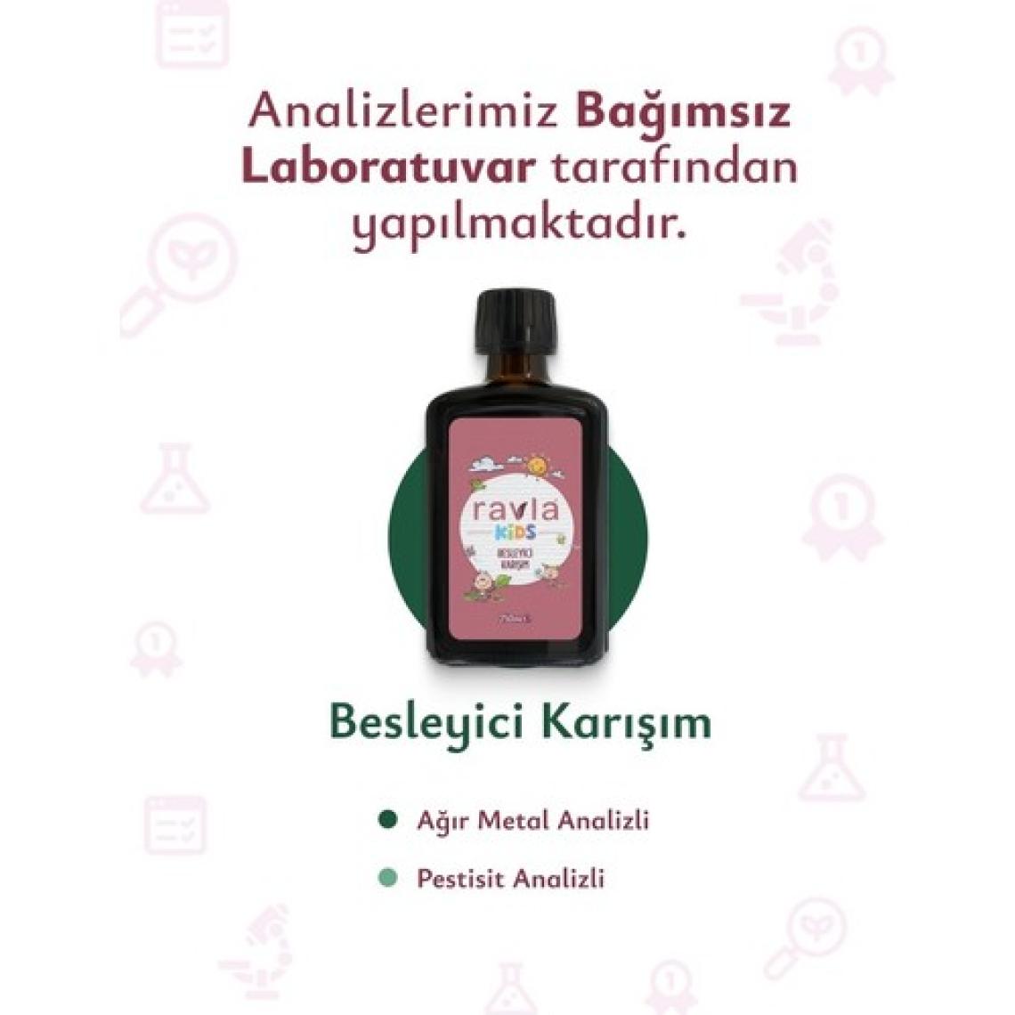 Ravla 3'lü Ürün - Kids Besleyici Karışım 250ml