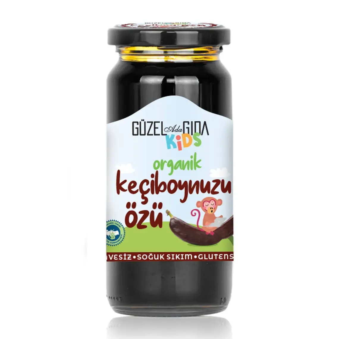 Güzel Ada Gıda Kids Organik Keçiboynuzu Özü 290 Gr (Soğuk Sıkım)