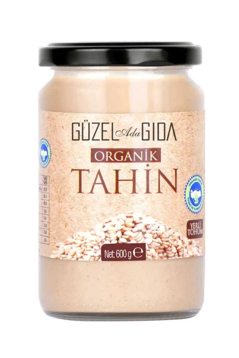 Güzel Ada Gıda Organik Yerli Tahin 600 gr