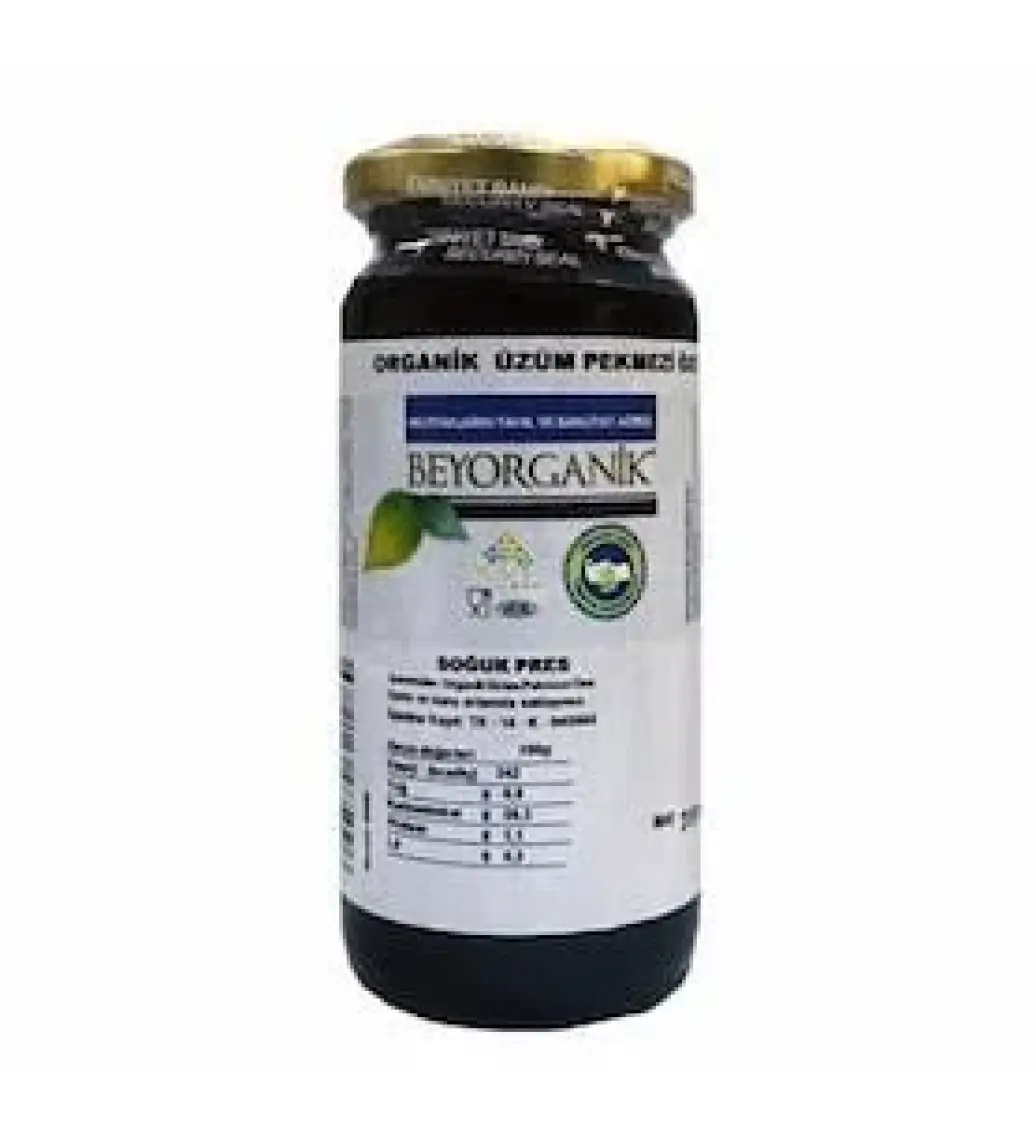 Beyorganik Organik Üzüm Pekmezi Özü 315 gr