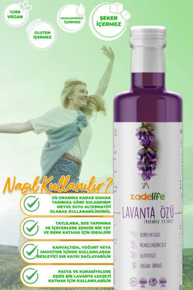 Zadelife Lavanta Özü Net 700 gr