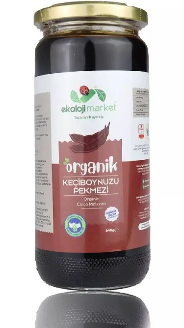 Ekoloji Market Organik Keçiboynuzu (Harnup) Pekmezi 640 gr