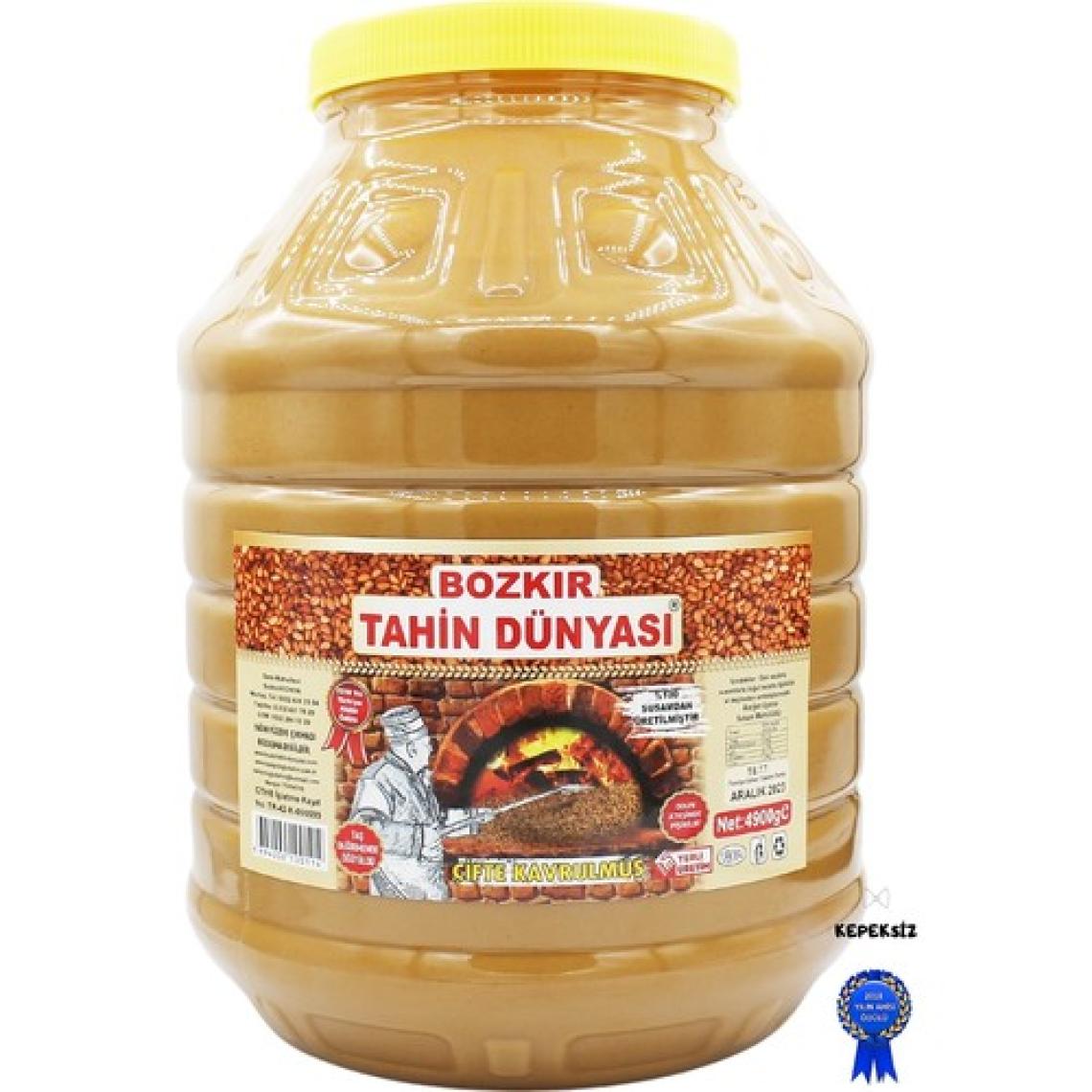Bozkır Tahin Dünyası Kepeksiz Tahin 4900 gr