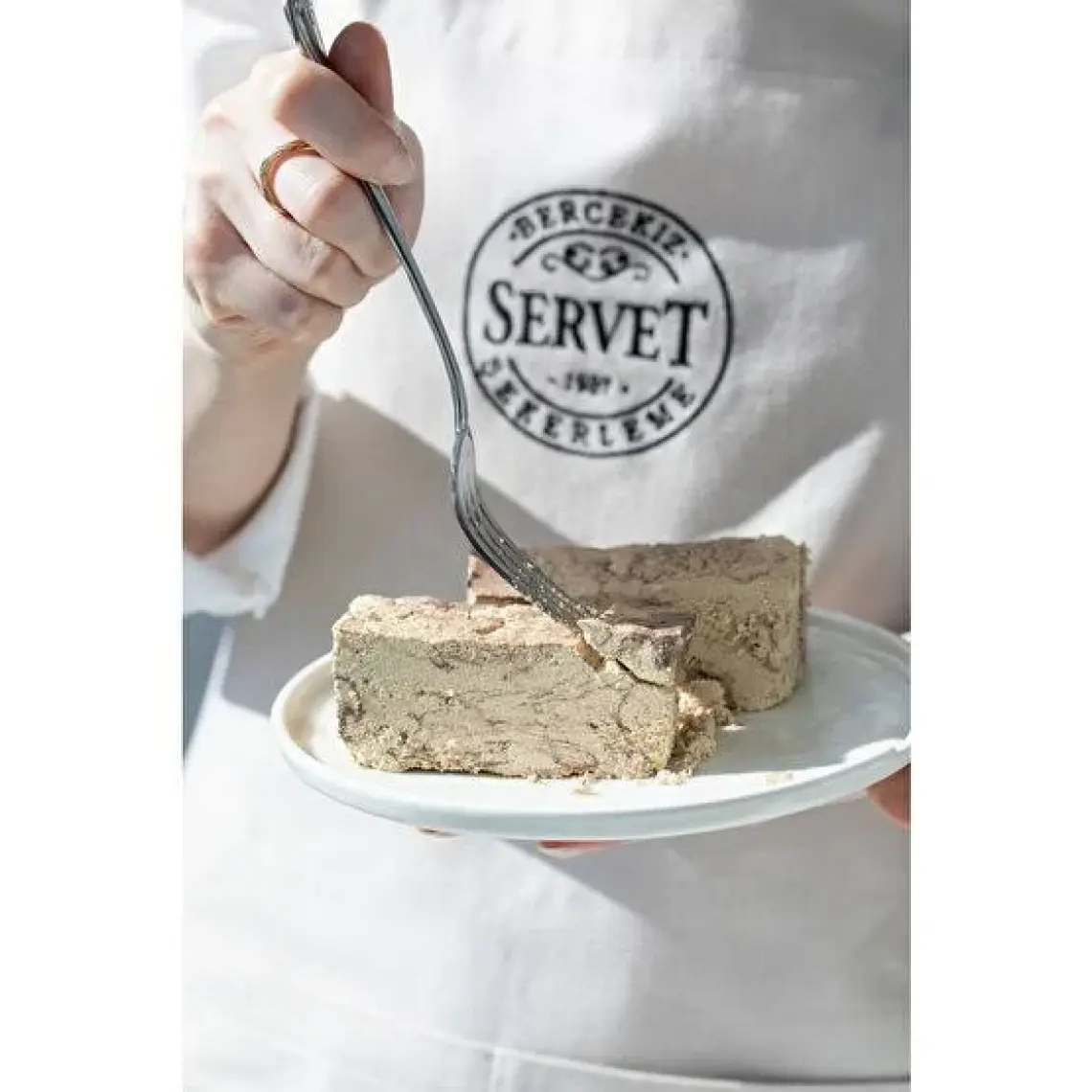 Bercekız Servet Rafine Şeker İlavesiz - Kakaolu Helva 400 gr