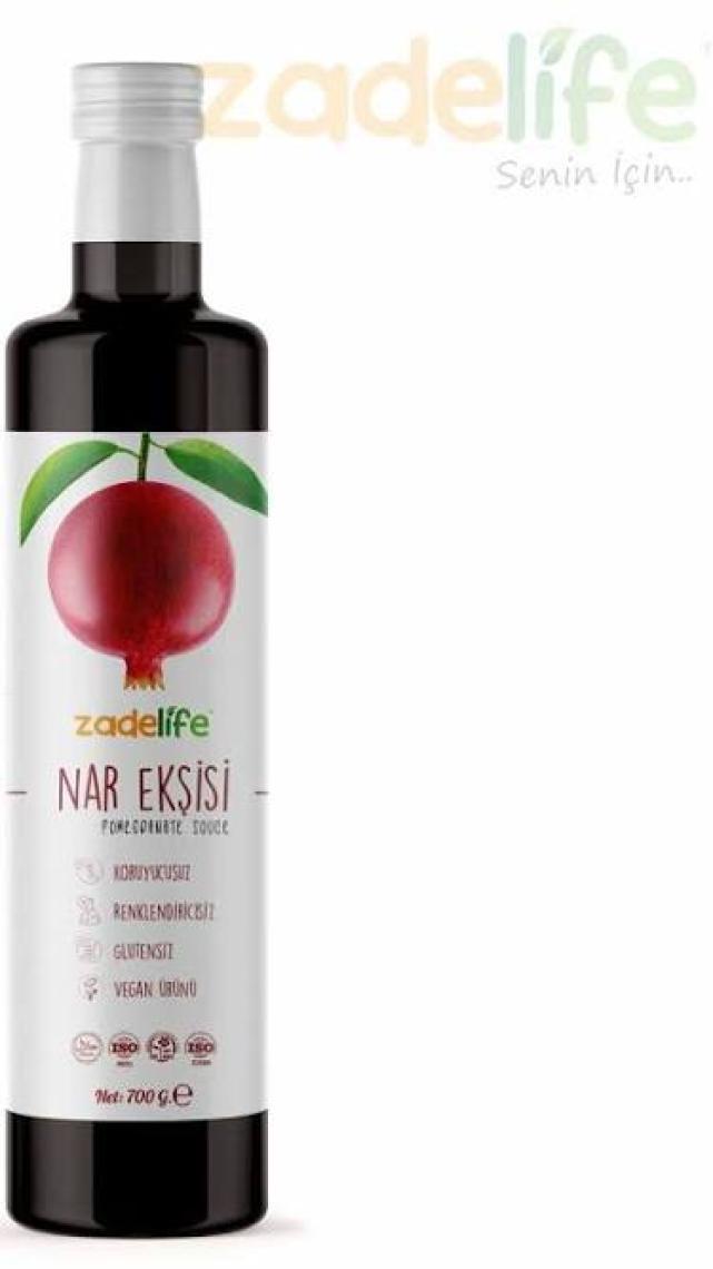 Zadelife Organik Nar Ekşisi 700 Gr