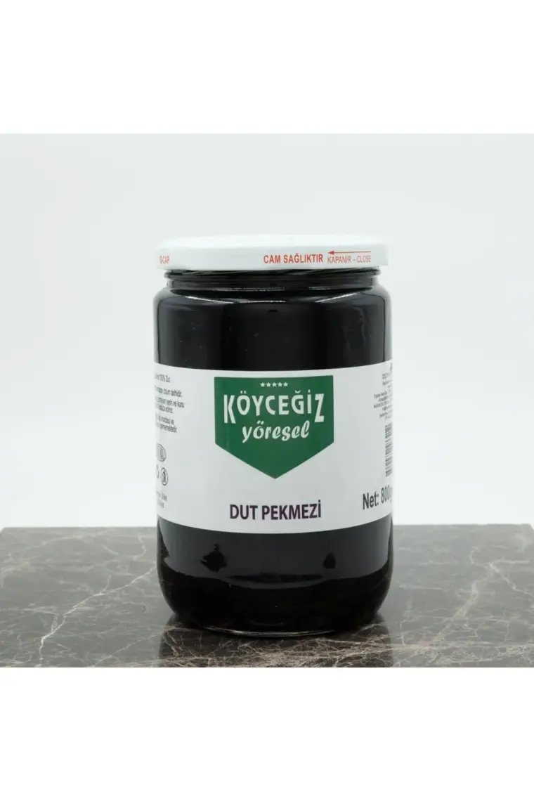 Köyceğiz Yöresel Dut Pekmezi 800 G Cam Kavanoz