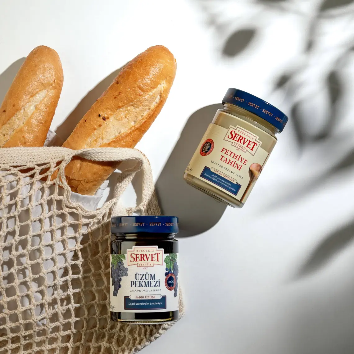 Bercekız Servet Şekerleme Tek Kavrulmuş Taze Fethiye Tahini - 300 gr