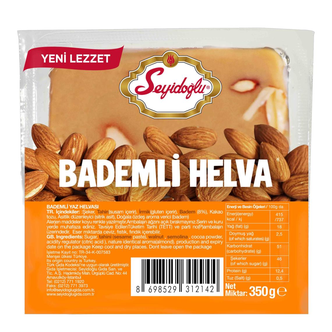 Seyidoğlu Yaz Helvası Bademli 350 gr