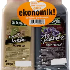 Tahin 470 gr Ve Pekmez 600 gr 2'li Paket