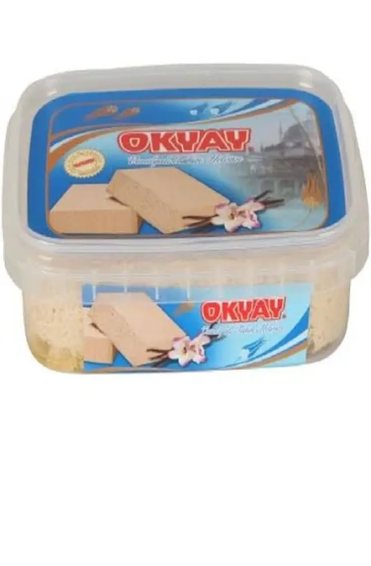 Okyay Vanilyalı Helva 740gr. Plastik