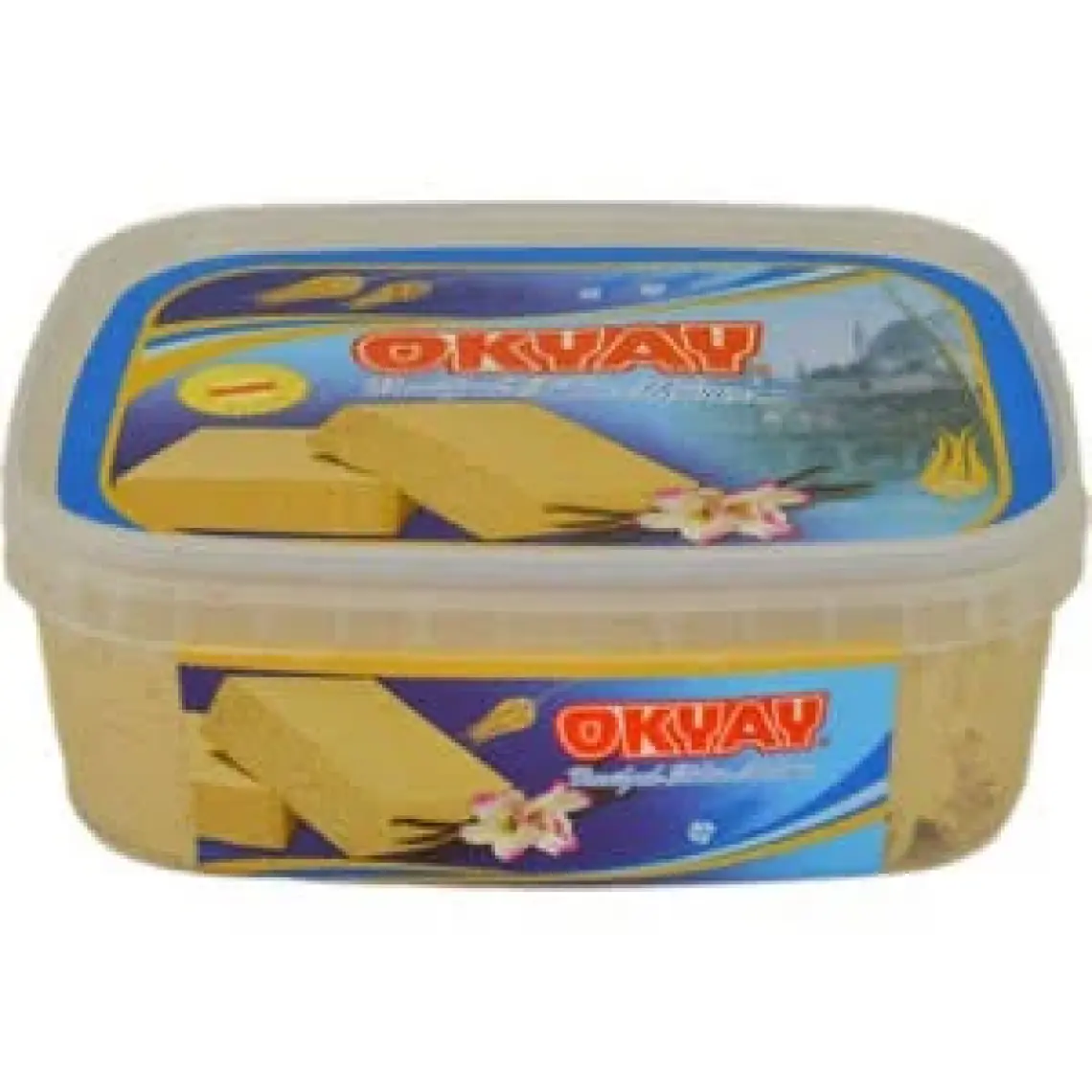 Okyay Vanilyalı Helva 740gr. Plastik