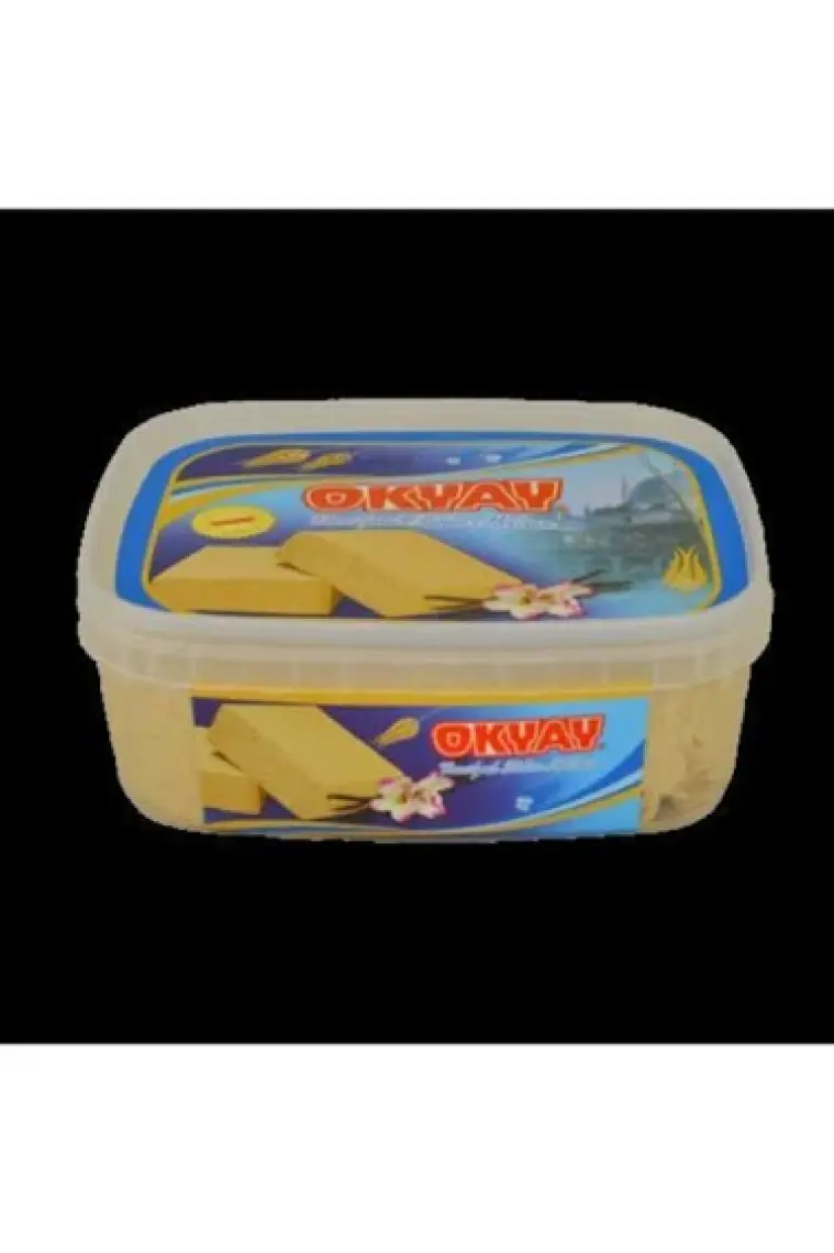 Okyay Vanilyalı Helva 740gr. Plastik