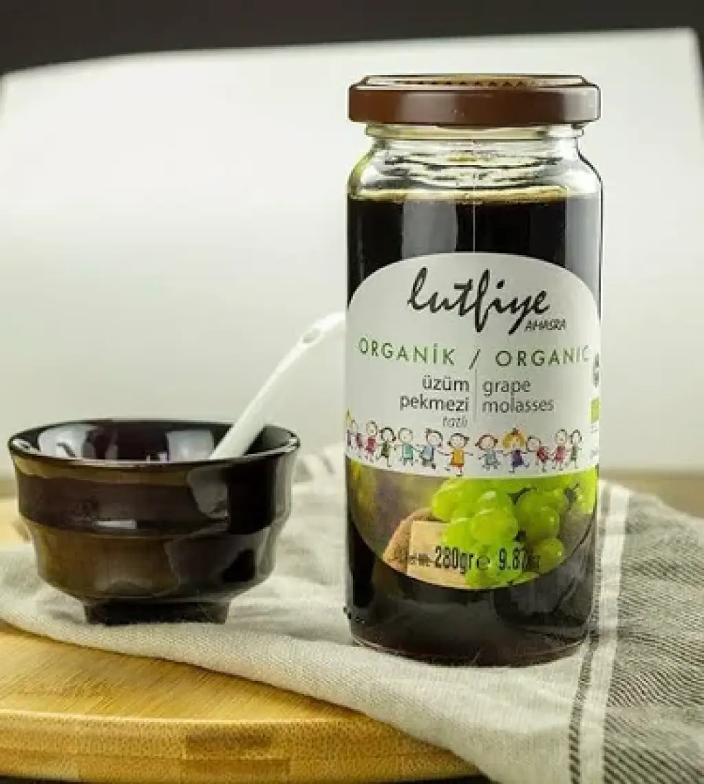 Lütfiye Organik Üzüm Pekmezi 280 gr
