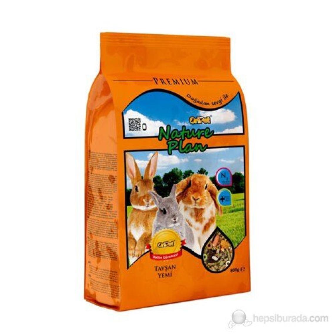 Nature Plan Tavşan Yemi 800 gr