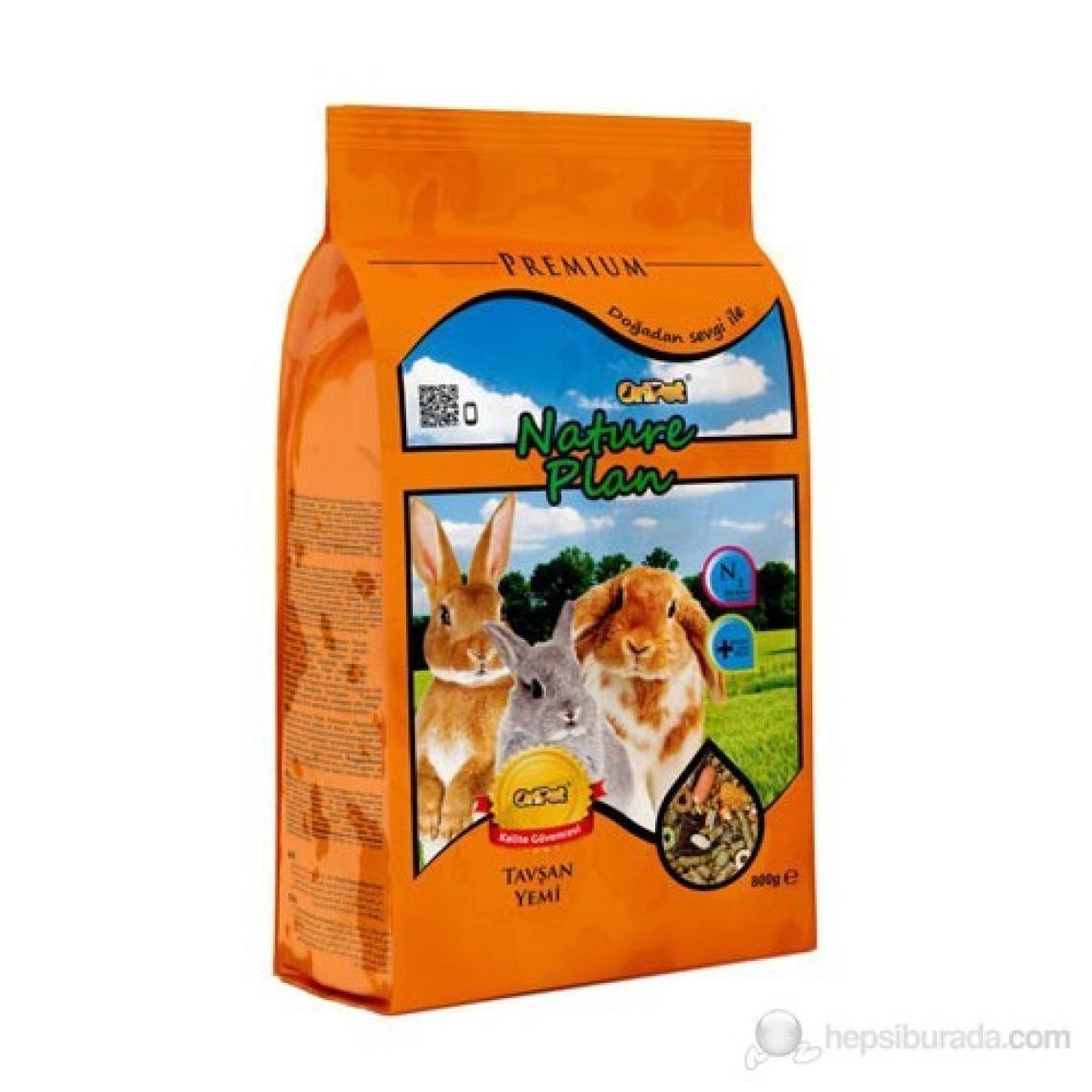 Nature Plan Tavşan Yemi 800 gr