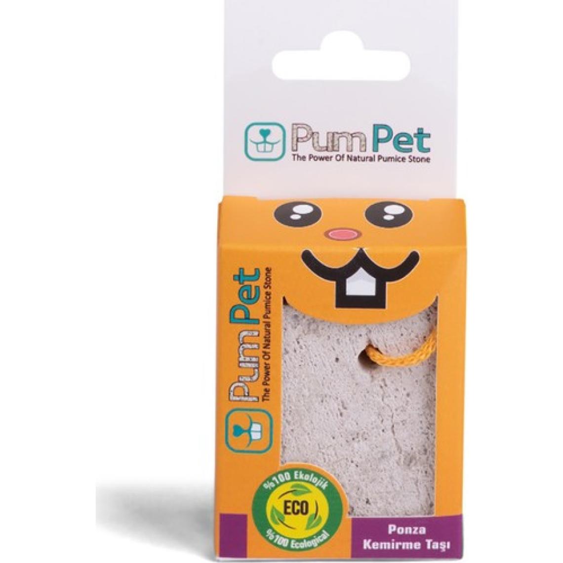 Pum Pet Ginepig - Hamster - Tavşan Kemirgen Taşı %100 Doğal Ponza Kemirme Taşı