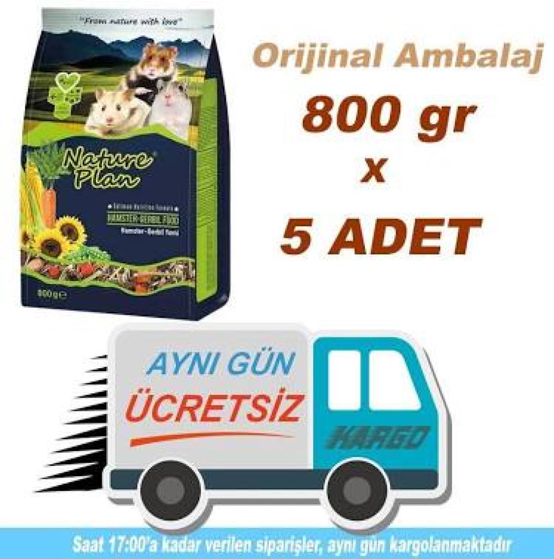Nature Plan Hamster Yemi 800 gr