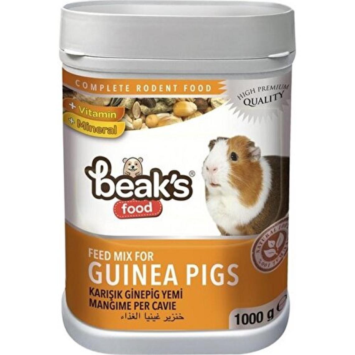Beaks Karışık Gine Pig Yemi 1000 gr