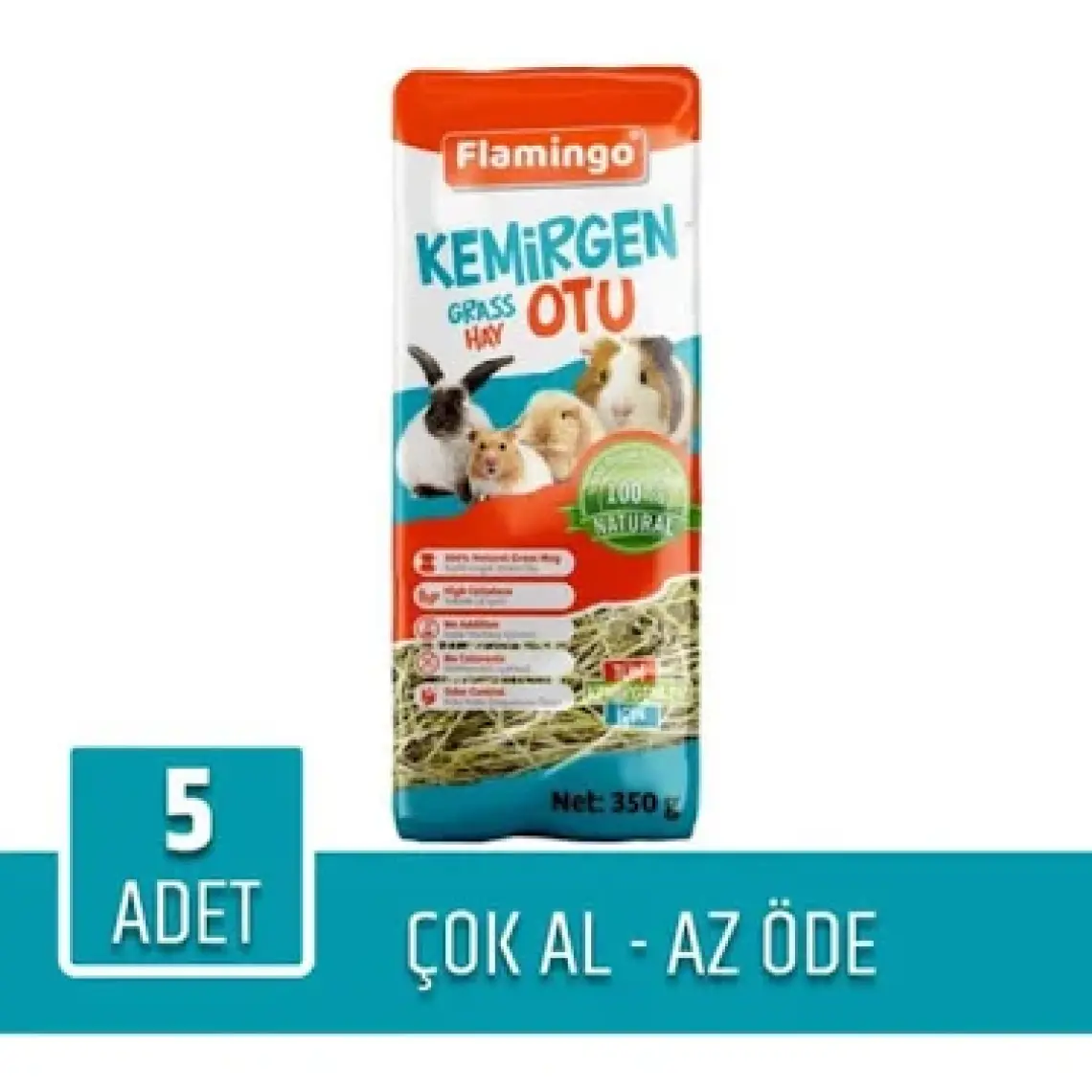 Flamingo Kemirgen Otu 350GR