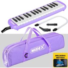 Midex  ml-32PU Mor Melodika Seti 32 Tuşlu Metod