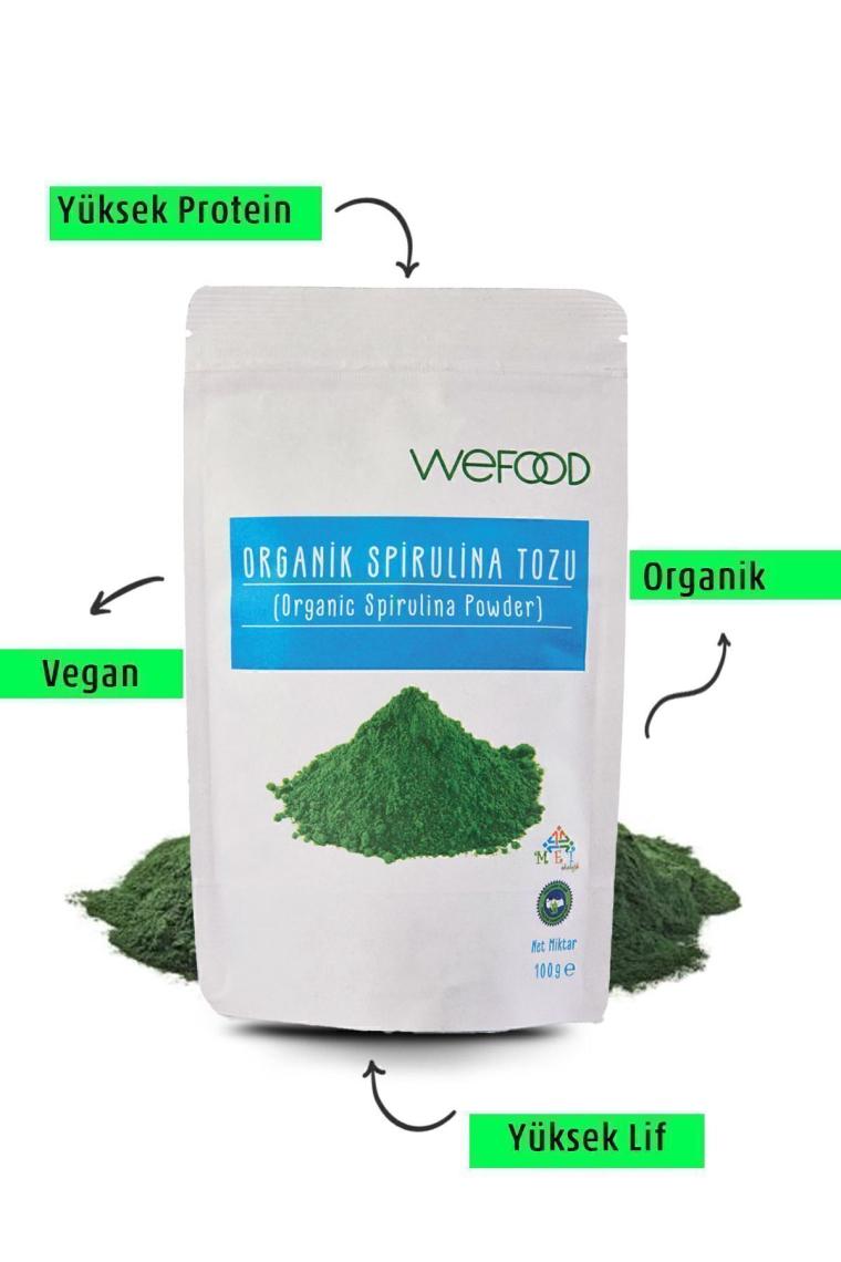 Organik Spirulina Tozu 100 gr