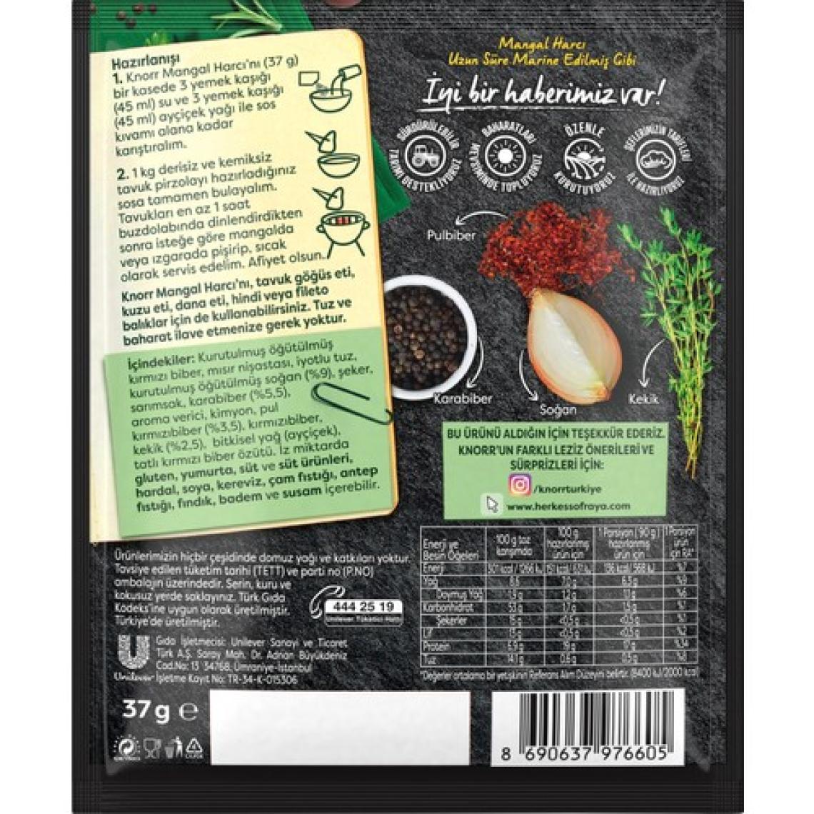 Knorr Mangal Harcı 37 g