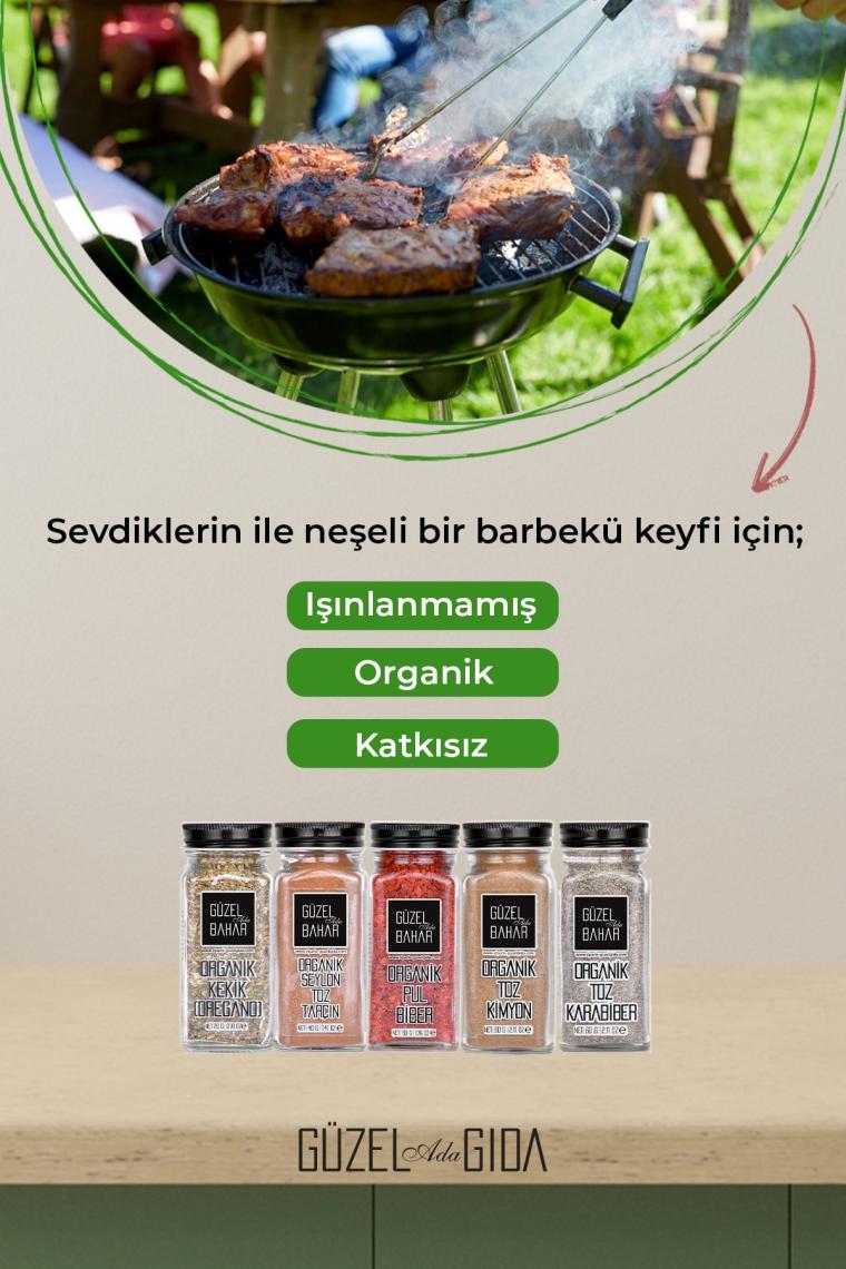 Organik Toz Karabiber 60 Gr