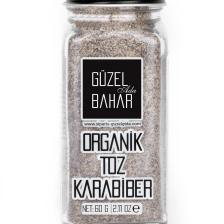 Organik Toz Karabiber 60 Gr
