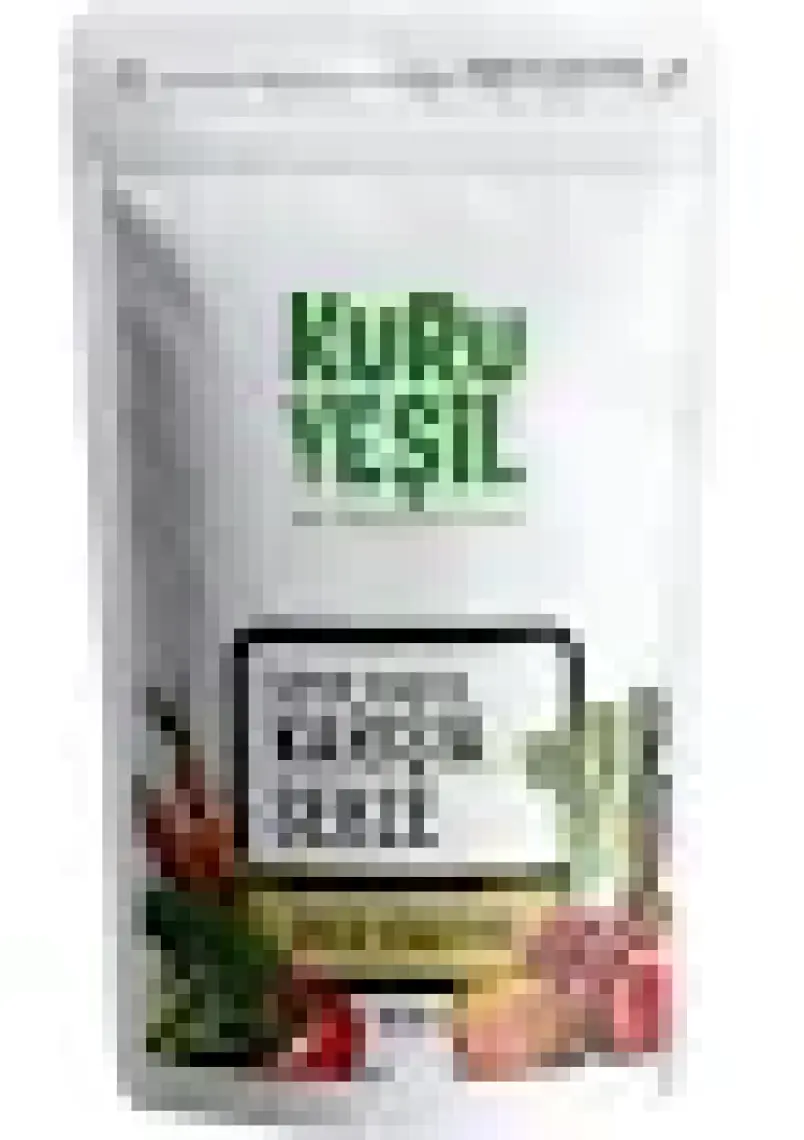 Kuru Yeşil - Kuru Sebze  - Karışık Sebze Kurusu - Dried Vegetables - Karışık Sebze - 100 gr