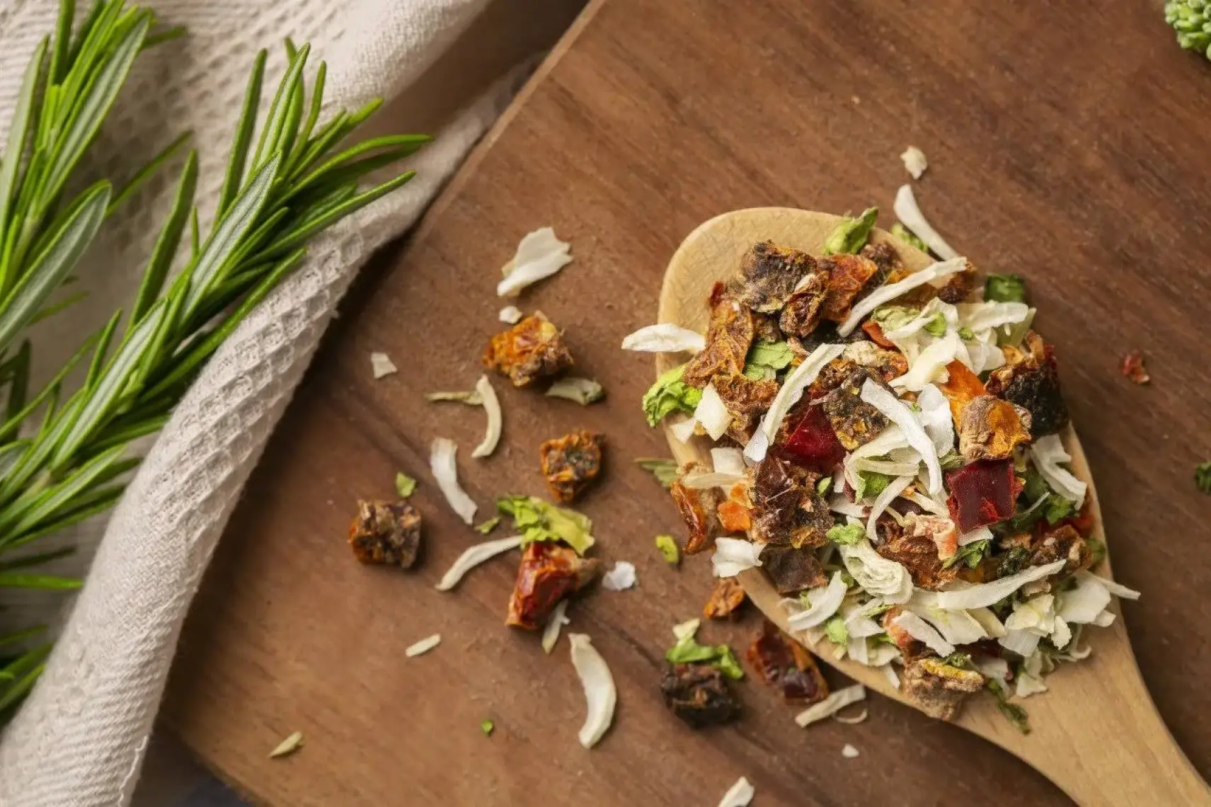 Kuru Yeşil - Kuru Sebze  - Karışık Sebze Kurusu - Dried Vegetables - Karışık Sebze - 100 gr