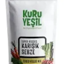Kuru Yeşil - Kuru Sebze  - Karışık Sebze Kurusu - Dried Vegetables - Karışık Sebze - 100 gr