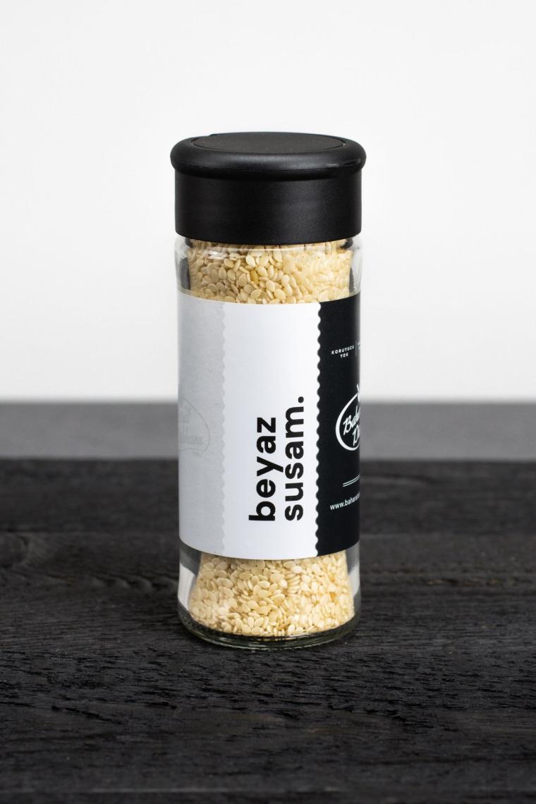 Beyaz Susam 65gr (cam)