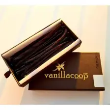 Vanillacoop - Organik Çubuk Vanilya - 6 Adet - Taze - 15/16 Cm - 2’li Vakum Paket