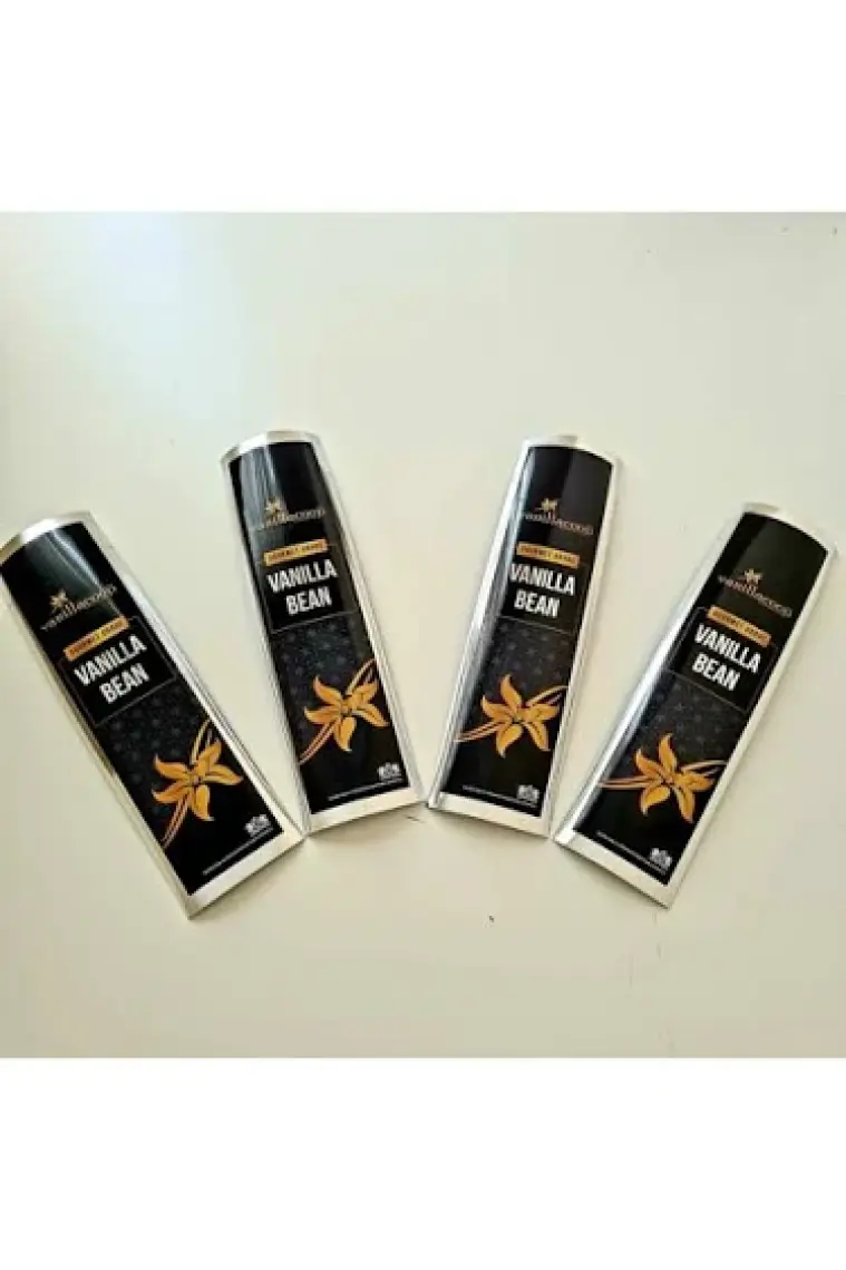 Vanillacoop - Organik Çubuk Vanilya - 6 Adet - Taze - 15/16 Cm - 2’li Vakum Paket