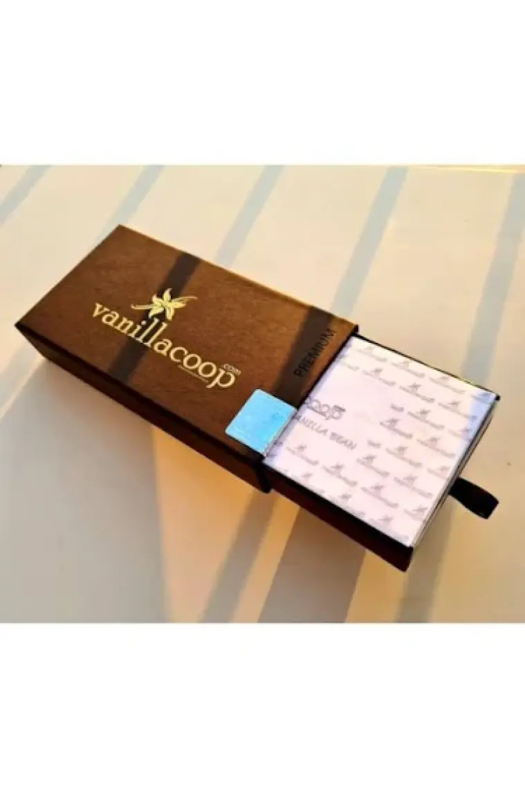 Vanillacoop - Organik Çubuk Vanilya - 6 Adet - Taze - 15/16 Cm - 2’li Vakum Paket
