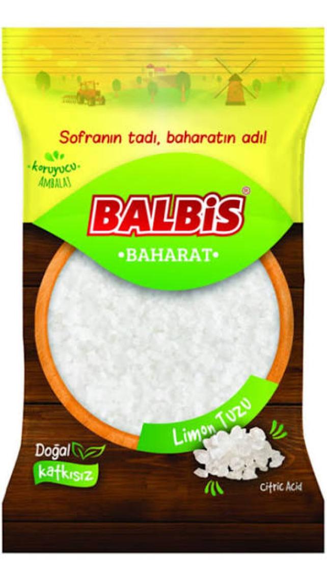 Balbis Limon Tuzu Toz Sitrik Asit 1000 gr