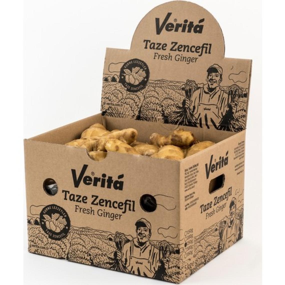 Verita Dökme Kutu Taze Zencefil 5 kg
