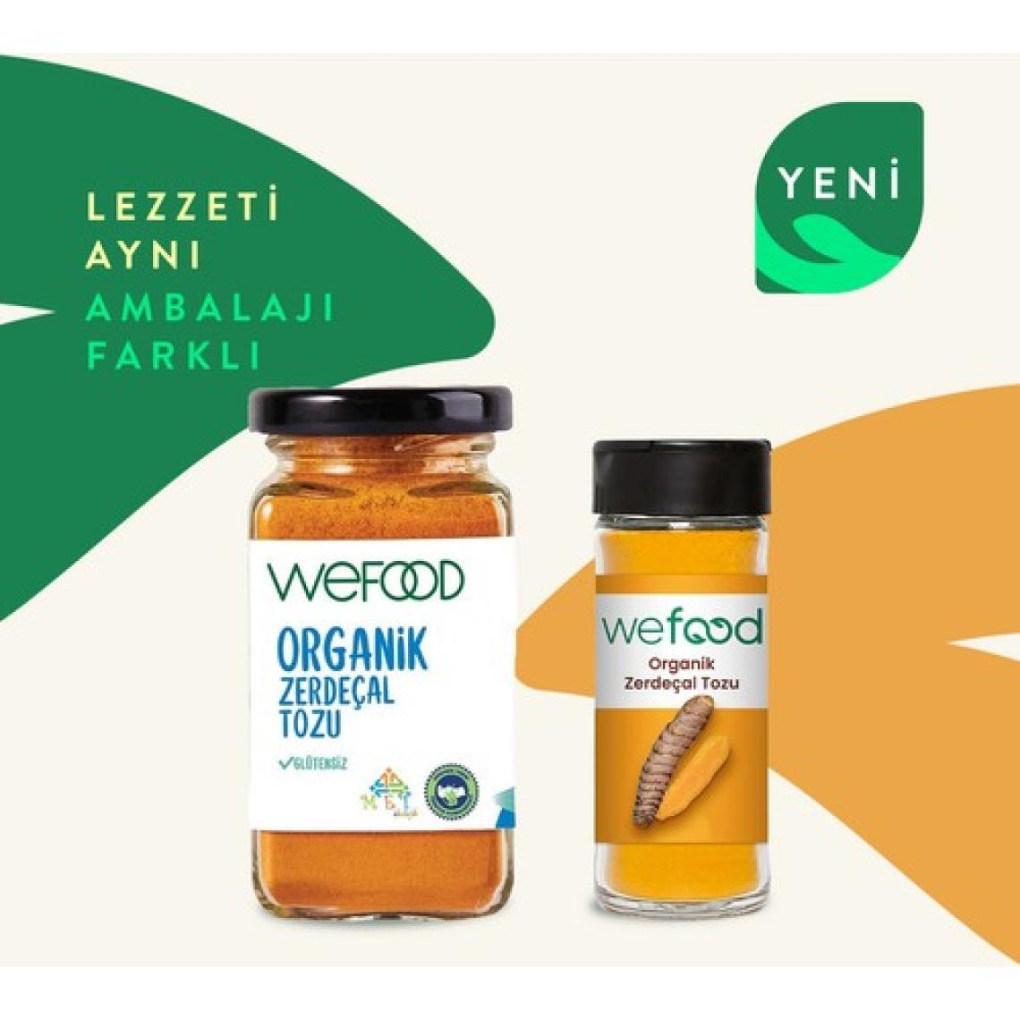 Wefood Organik Zerdeçal Tozu 55 gr 8682392174198