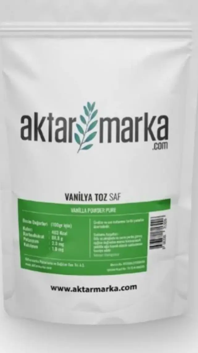 Aktar Marka Vanilya Toz Saf 250 gr