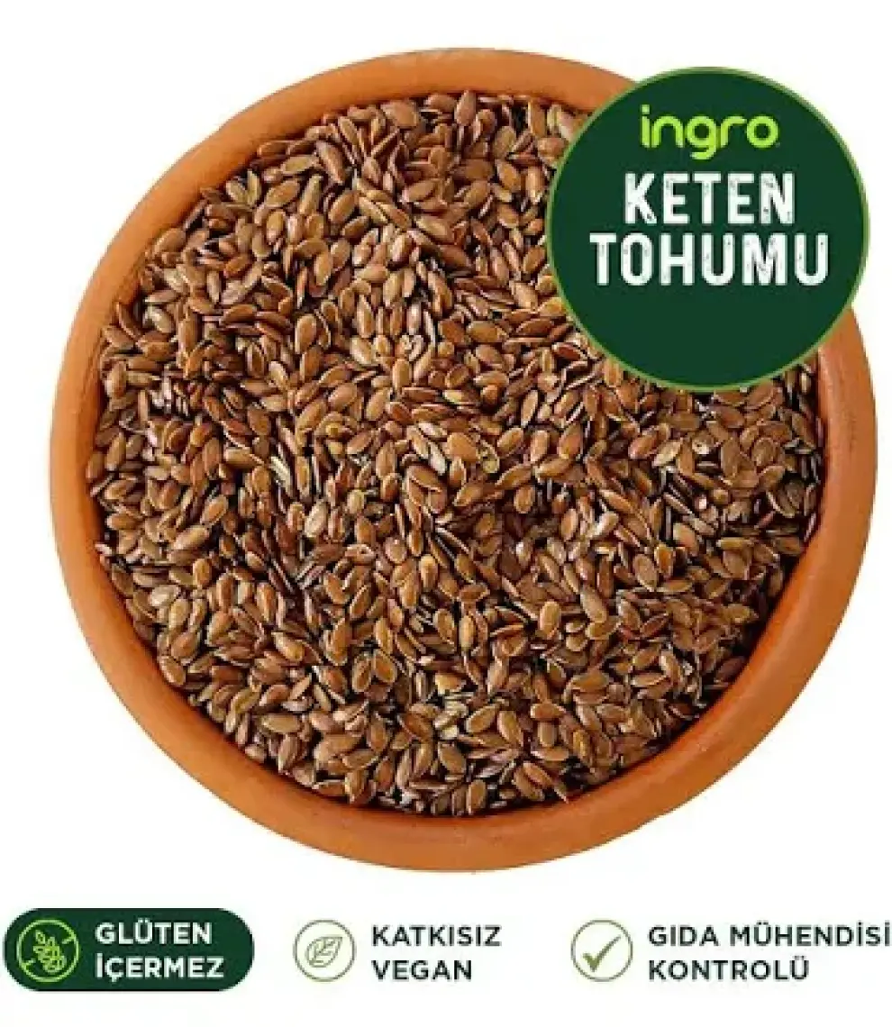 Glutensiz Keten Tohumu 1000 g
