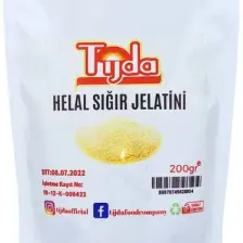 Tijda Toz Sığır Jelatini Helal Sertifikalı Yenilebilir 100 gr