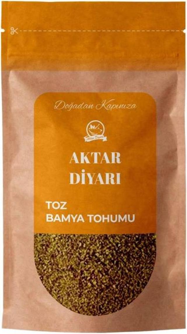 Aktar Diyarı Bamya Tohumu Toz  100 gr